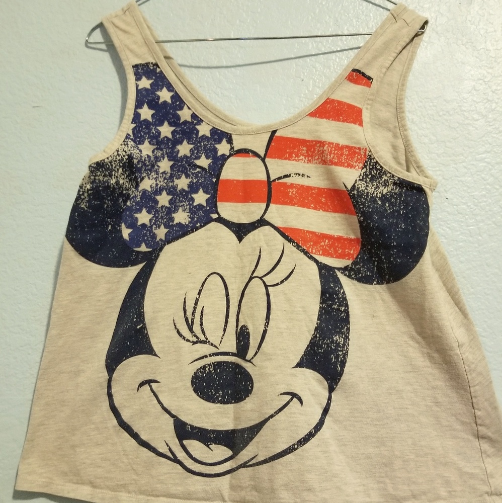 Minnie Mouse Patriotic Tank Top